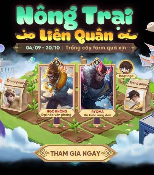 [HOT] HƯỚNG DẪN CÀY NÔNG TRẠI LIÊN QUÂN – HỐT NGAY SKIN NGỘ KHÔNG ĐẠI NÁO VĂN PHÒNG!